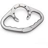 NICEDOLL Maniglia per passeggero per moto, bracciolo posteriore per serbatoio del manubrio adatto per YZF R6 R6S R1 R1S R1M FZ1 FZ6 FJR1300/ MT10 FZ10 2016-2021/ MT09 FJ09 FZ09 R125 2015-2021/ V-Max 09 9-16
