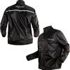 A-Pro Giacca Tuta Moto Antivento Antiacqua Impermeabile Antipioggia Nero M