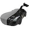 Star Cover telo copriauto da interno compatibile con Mercedes-Benz SLS AMG con tasche per gli specchietti Grigio GARAGECOVER Vestibilità perfetta e cover su misura