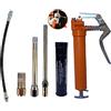 TANIASHOP Mini ingrassatore Manuale 120g Kit Pistola per ingrassaggio con Cartuccia Grasso lubrificazione Olio e Auto Camion SUV ad Alta Pressione 3000PSI