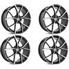 Generico 4 Cerchi in lega per VW Golf 5 6 7 8 R 18 pollici modello Estoril