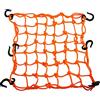 A ABSOPRO Rete Bagaglio Moto Arancione 1 Pezzo 49 Fori 40X40cm