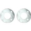 Truh.pl Distanziali ruota 4x100 CB 54,1 mm spessore 5 mm distanza tra le ruote distanza della ruota flangia flange per ruote alluminio 2 pezzi
