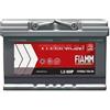 FIAMM BATTERIA AUTO FIAMM cod L3B75+ TITANIUM PLUS 75Ah 730A Polo Positivo a Destra
