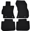J&J AUTOMOTIVE Tappetini in Tessuto per Subaru Outback 2009-2015, Set da 4 Pezzi Anteriori e Posteriori, di Velluto su Misura, Antiscivolo, Colore Nero