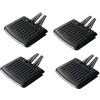 AJHJET Bocchetta Aria Condizionata Per VW Per Golf 5 Per GTI Per Jetta Per A5 MK5 Per GLI Per Coniglio 2006 2007 2008 2009 Dash AC Uscita Aria Vent Griglia Regolazione Slide Clip Pick Auto A/C Bocchette