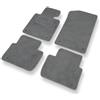 Mossa - Tappetini auto adatti per BMW 3 M3 III E46 (2001-2006) 4 pz. grigio
