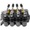 AMA Distributore Oleodinamico Ama 4 Leve Doppio Effetto 40L 180 Bar