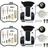 Generic V-STAR DRAGSTAR XVS650 Kit di riparazione carburatore per moto, diaframma galleggiante Aircut XVS 650 Kit di ricostruzione (kit di riparazione, galleggiante, stantuffo, aircut)