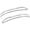 FNERRMEVC Copri Specchietti Retrovisori Per Nissan Per Qashqai J11 Per X-Trail T32 2014-2020 Copertura dello specchietto retrovisore(Argento)
