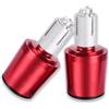 ECKBRJA Per Gilera GP800 Per Fuoco Per Nexus 500 Per Runner 50 125 200 Manopole Manubrio Moto Tappo Maniglia Terminale Tappi Tappi estremità manubrio(ROSSO)