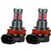 Ruiandsion H8 H11 LED Luci fendinebbia Lampeggianti Strobe Rosso 12V Super Luminose 3030 27SMD Chip LED Lampadine Sostitutive per Luci diurne o fendinebbia (Confezione da 2)