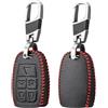 Generico Custodia in pelle chiave auto a 5 pulsanti protezione per telecomando auto portachiavi per Volvo XC90 C70 S60 D5 V50 S40 C30