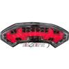 TOPZONE Fanale Posteriore Fanale Posteriore a LED + Indicatori Di Direzione Grigio Fit Ducati MULTISTRADA 1200/1200 S (2010-2014)