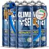Clima Set Refrigerante di ricambio R134a 5 x 170 g per climatizzatore auto con tubo gas e manometri condizionatori - kit ricarica clima auto - refrigerante R134a - ECO bombola