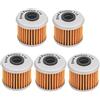 Road Passion Filtro Olio per CRF250X 249 2012-2016 CRF250X 250 2004-2009 CRF250R 250 2004-2016(5 per pacchetto)