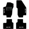 QUEMAR Tappetini Auto per Alfa Romeo 156, Bordo Perla, 4 Ricami | 1997-2007 / Kit Tappeti Moquette e Gomma su Misura / Set 2 Anteriori + 2 Posteriori / Ricami e Colori Personalizzati