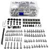 BOSDF Viti Ergal Moto PER Y-AMAHA T-enere 1200 700 T-MAX T-MAX500 T-MAX530 T-MAX 560 T-ech Max UN Set M6 M5 Kit bulloni carena Carrozzeria Elementi di fissaggio Viti Dado(Silver)