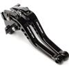 E-SPEEDMTC ESPEEDMTC For Ducati Monster 400 620 659 695 696 795 796/ S2R 800 Modificato CNC In Lega di alluminio 6-stadi Regolabile Breve Leva di Frizione del Freno Accessori (Nero)
