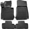 J&J AUTOMOTIVE SCOUTT Tappetini Auto in Gomma Su Misura per Mercedes X253 GLC 2015-2022, Set da 5 Pezzi, Tappeti 3D Design con Bordo Alto, Inodore, Qualità Premium