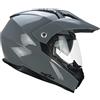 CGM Casco integrale, 666A TWIN MONO, Grigio, L (59-60cm)
