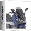 MOTOTOPGUN givi parabrezza basso sportivo fumé d7060s compatibile con sym maxsym tl 500/508 2020 2021 2022 2023 2024 mototopgun