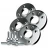KOSKO Kit 4 DISTANZIALI Ruote 16+20 MM. COMPATIBILI con Fiat Panda dal 2003 al 2012 con BULLONI in Acciaio