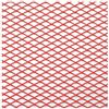 UYCHYTQR Griglia del cofano anteriore Auto Da Corsa Paraurti Griglia Maglia Rete Ventilazione Tuning Protettore Universale Casa Giardino 100x33cm Alluminio(Red Diamond 6x12mm)