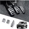 Ruiya Pedale di Copertura per Suzuki Jimny JB64S JB74W 2018-2023 2024, Pedale del Gas e Freno Poggiapiedi Copertura per Pedali Accessori Suzuki Jimny [Trasmissione Manuale]