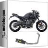 MOTOTOPGUN arrow scarico completo race thunder alluminio nero coppa carby compatibile con yamaha mt07 mt-07 2025 mototopgun 71095akn