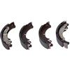 MOTOMENT Pastiglie freno posteriori set con 4 pezzi - Made in Italy APE 50 TM P TL4T 85 - 89