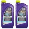 W-Parts Kit Olio Motore Compatibile con Royal Purple High Performance Street HPS - Racing Motor Oil - 100% Sintetico - Olio motore Stradale ad Alte Prestazioni - Latte da 0,946 ml (5W-30, 2 Latte)