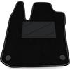 Somer Car Tappetino Auto SOLO LATO GUIDA 1pz compatibile con Renault Twingo 3 2014-2025 | 1 tappeto su misura in moquette