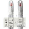 SD COLORS BIANCO BOSSA NOVA 268 268A 268/A 674 934 - Pennello per ritocchi da 20 ML per riparazione graffi (vernice e laccatura)