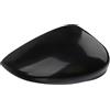 HWBZDPZQD Calotta copri specchietto retrovisore laterale sinistro destro nero lucido for auto, for Ford, for Fiesta, for MK7, 2008, 2009, 2010, 2011, 2012, 2013, 2014-2017(Right Passenger Side)