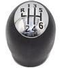 Hguvsjd Pomello Del Cambio Per Dacia Per Duster I MK1 2010-2017 Maniglia Di Trasmissione Pomello Del Cambio Leva Del Cambio Cambio Pomello Leva(6 speed Plastic)