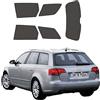 Lollomoto Compatibile con Audi A4 Avant dal 2005 al 2008 Pellicole Oscuramento Vetri Auto Pre Tagliate a Misura - 20%