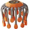 FewNvWa Massaggiatore Elettrico per Testa con Artigli Scalp Adattabili Diverse Modalità Massaggio Struttura Leggera in PP Tecnologia IC, Orangina