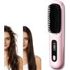 Kosinso Spazzola styling Cocoony Capelli Corti Versione Migliorata 2026, Levigante Ricaricabile Portatile, Un Volume Acconciatura in 2 Minuti, 3 Impostazioni Di Temperatura, Riscaldamento Rapido (Rosa)