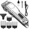 Generico Kit Per Taglio Di Capelli | Shaver Senza Fili USB Ricaricabile - Con 4 Pettini Guida E Tagliacapelli Senza Fili | Per Bambini Animali Domestici E Uomini Per Cura Di Capelli E Barba