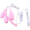 GIFTZS Vibratore Vibratore per leccare la lingua muta 10 modalità Uovo vibrante Capezzolo Clitoride Punto G e Plug anale Giocattolo sessuale Per Donne