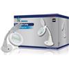 Hq MAG-LAMP5WLED Lampada da Tavolo con 60 Led e Lente di Ingrandimento