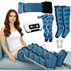 FahQuintuple Pressoterapia per Casa Gambe e Addome e Braccia - 6 Camere Massaggiatore Compressione d'Aria - Linfodrenaggio Professionale Anticellulite, Rilassamento Muscolare (Blue, 2legs+2arms+waist)