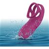 ROMANTICRAIN Pénе Anéllо Vibràntе Vibràzionе con per Coppie Maschili, 9 Potenti Modalità Vibratǒré Punti G Multifunzionale Massaggiatǒrе per Vibràtоri del Pénе Stimolatоré del Périneo, Anéllо pér Péné Rosso