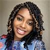 YDDM Short Passion Twist Hair Pretwisted Capelli Pretwisted Trecce all'uncinetto Capelli all'uncinetto Passion Twist Estensione dei capell