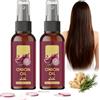 Raevior Olio per capelli con cipolla rossa spray, cipolla e rosmarino Cura Crescita Capelli, Siero Olio di Cipolle, Zenzero & Vitamina E, Rafforza radici, Riduce la rottura, dona volume e lucentezza (2 pezzi)