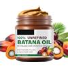 TUOSHITONG Olio di batana per la crescita dei capelli, pasta di olio di batana puro per danni secchi - trattamento condizionante profondo per rafforzare i capelli, per capelli spessi e lisci e setosi | Maschera