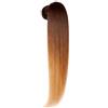 Ser Mulher Coda Capelli Extension di Cavallo Lunga 70 cm - Termofibra Resistente, Effetto Naturale - Peso: 150 g - Facile da Applicare - Coda Finta Capelli Lisci, (Brown Degradee, Lisci) MARILIA