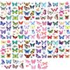 TOYMIS 200pz Tatuaggi Temporanei Farfalla, Tatuaggio Farfalla Piccoli Tatuaggi per Corpo Adulti Bambini Viso Festa di Compleanno Carnevale