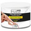 Duuous HYDRA VIVA + BARATTOLO DI CERA DEPILATORIA PER SCALDACERA DA 400 ML (Brasiliana Nera, 400 ml)